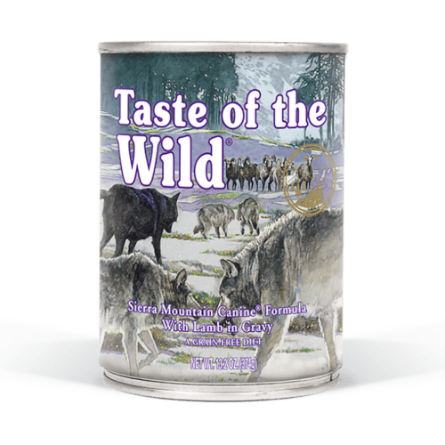 טייסט אוף דה ווילד שימור כבש ברוטב לכלב