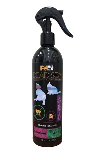 פטקס תרסיס דוחה פרעושים וקרציות