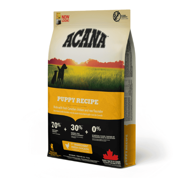 אקאנה הריטג’ מזון לגורי כלבים ACANA