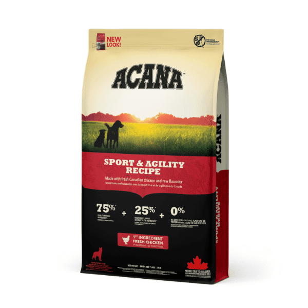 אקאנה הריטג’ מזון לכלבי עבודה/ספורט