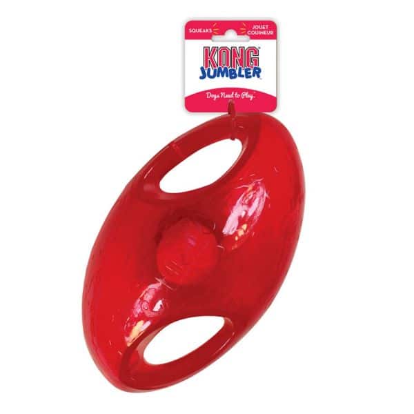 Kong Jumbler baseball and toy ball for dog