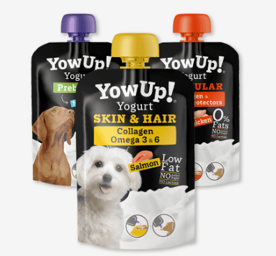 YOWUP! מעדני יוגורט לכלבים ללא לקטוז במגוון טעמים 115 גרם