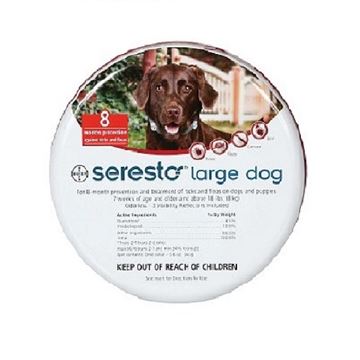 קולר סרסטו נגד פרעושים וקרציות לכלבים גדולים Seresto Flea & Tick Collar Large Dog