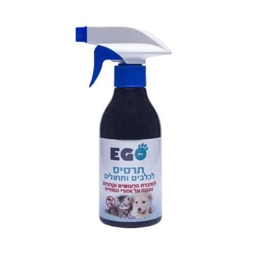 אגו תרסיס הדברה לכלב ולחתול 320 מ”ל