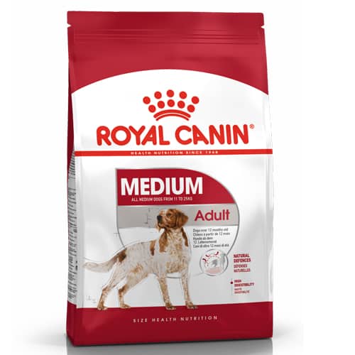 רויאל קנין מדיום אדולט מזון לכלב