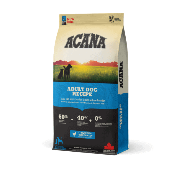 אקאנה הריטג’ בוגר מזון לכלב ACANA