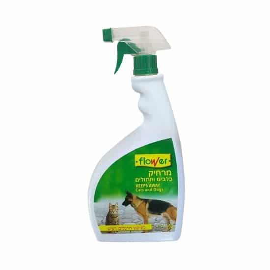 flower מרחיק כלבים וחתולים 600 מ”ל