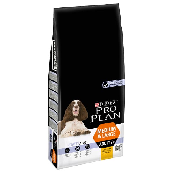 פרו פלאן סניור (7+) עוף מזון לכלב מבוגר 14 ק”ג
