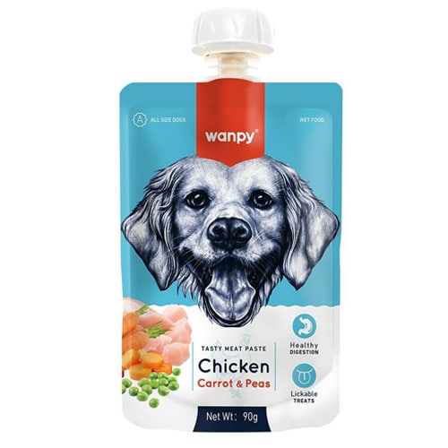וונפי פאוץ’ בטעם עוף לכלב 90 גרם