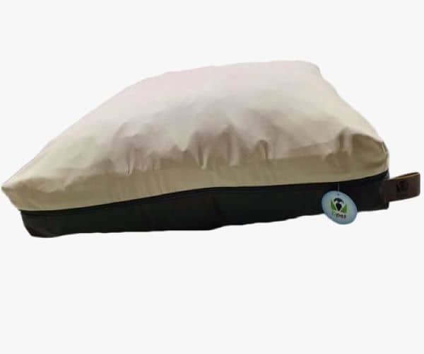 צמח מזרן כרית פאף בז’ ושחור לכלב