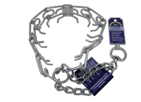 קולר חנק דוקרנים לכלב