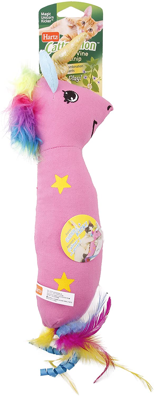 הרץ קטרקשיין צעצוע חד קרן קסומה בשילוב קטניפ לחתול