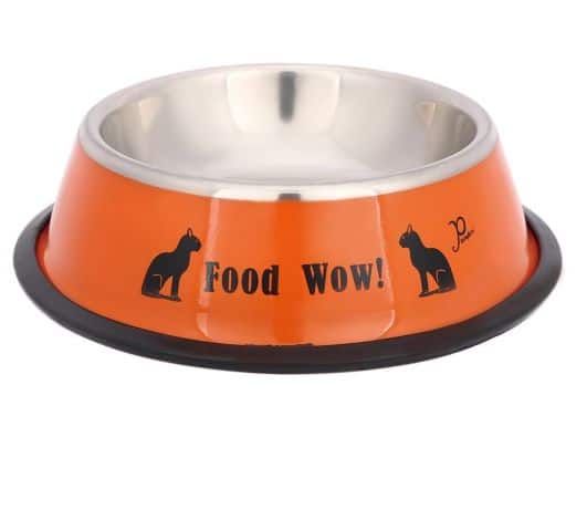 קערת אוכל בינונית “Food Wow” מעוצבת לכלב ולחתול