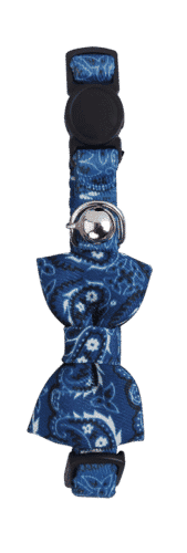 פאוויז קולר לחתול עם פפיון פתיחה מהירה