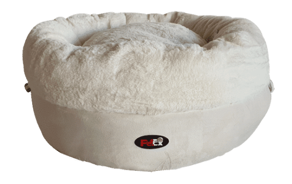 פטקס מיטה פרוותית יוקרתית לכלב במגוון צבעים