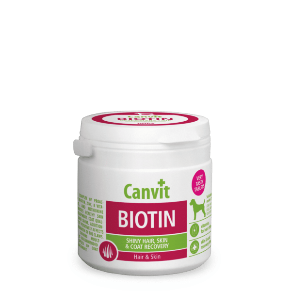 Canvit תוסף טבליות ביוטין לכלב
