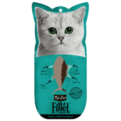 קיטקט פילה מעדן טונה וסיבים לחתול 30 גרם