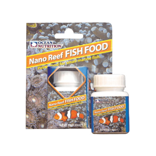 אושן נוטרישן מזון מגורען לננו ריף לדגי מים מלוחים וחסרי חוליות גרגיר XS