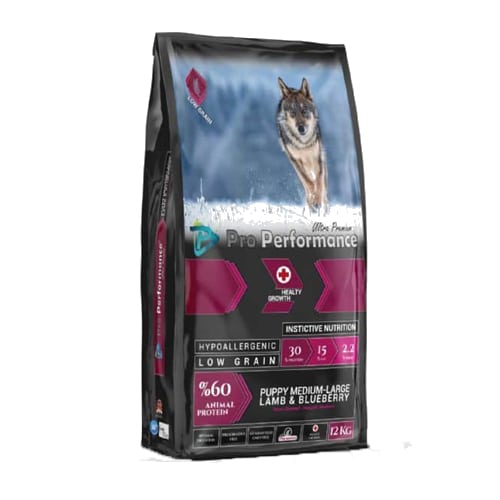פרו פרפורמנס פאפי כבש מזון לגור כלב מגזע בינוני/גדול 12 ק”ג