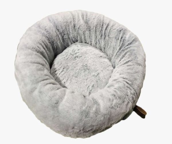 צמח מיטת דונאט בצבע אפור לכלב