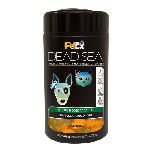 פטקס מגבונים לחים לניקוי האוזניים 100 יח’
