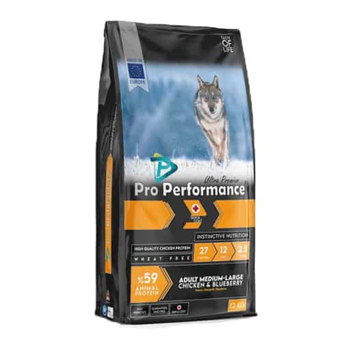 פרו פרפורמנס עוף לכלב בוגר מגזע בינוני/גדול 12 ק”ג