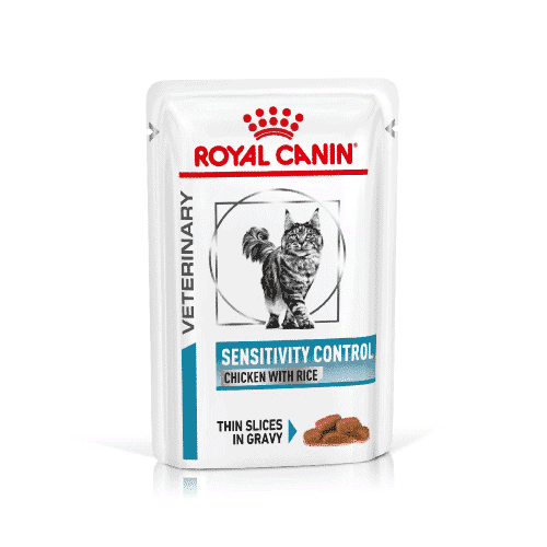 רויאל קנין סנסיטיביטי קונטרול פאוץ’ רפואי לחתול 85 גרם