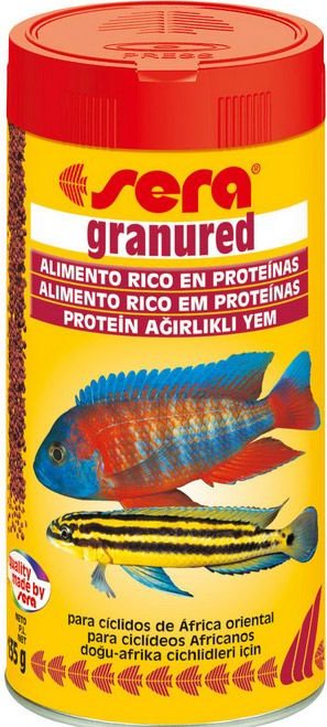 סרה גרנורד מזון בשרי לציקלידים