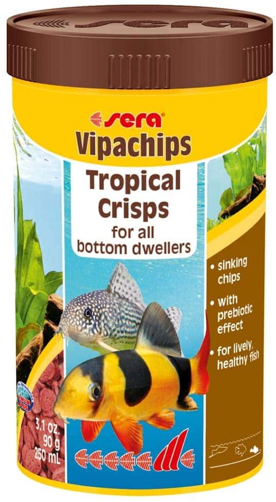 סרה ויפא צ’יפס מזון לדגי קרקעית 100 מ”ל