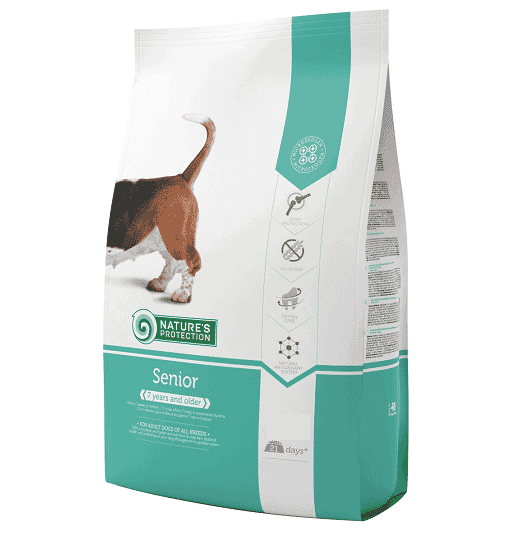 נייצ'רס פרוטקשן מזון לכלב מבוגר סניור