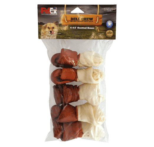 פטקס מארז עצמות קשר קפה נטורל לכלבים 185 גרם