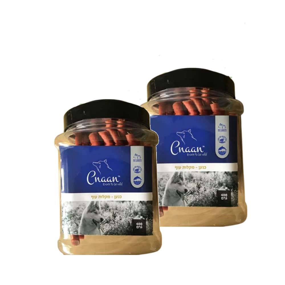 זוג צנצנות ב80 שקלים -חטיפי כנען